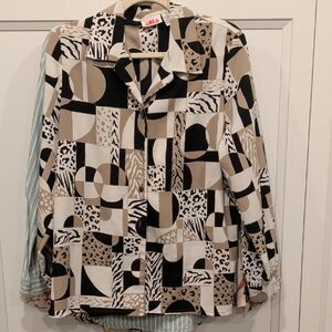 medium Size Patterned Button-Up Shirt Bundle